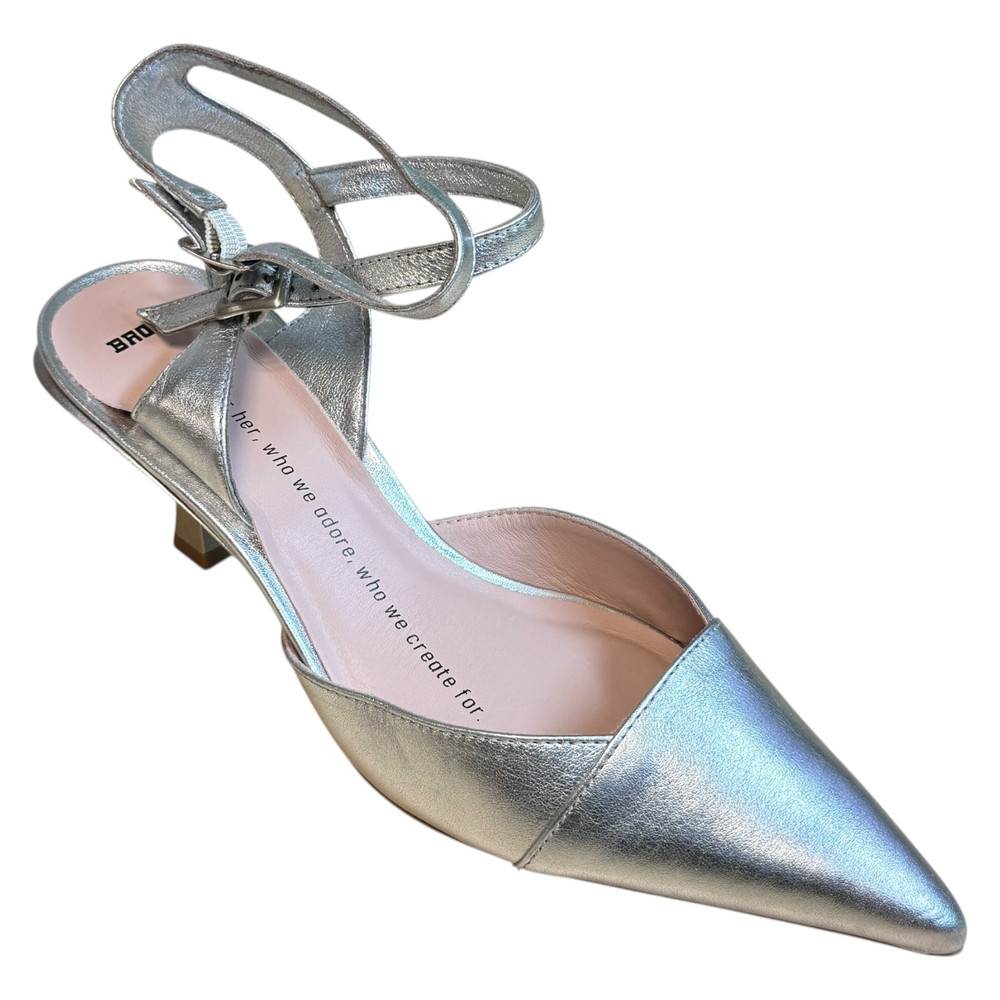 Bronx Pum Silver CZÓŁENKA damskie 39.5/38.5