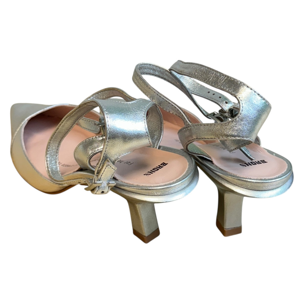 Bronx Pum Silver CZÓŁENKA damskie 39.5/38.5