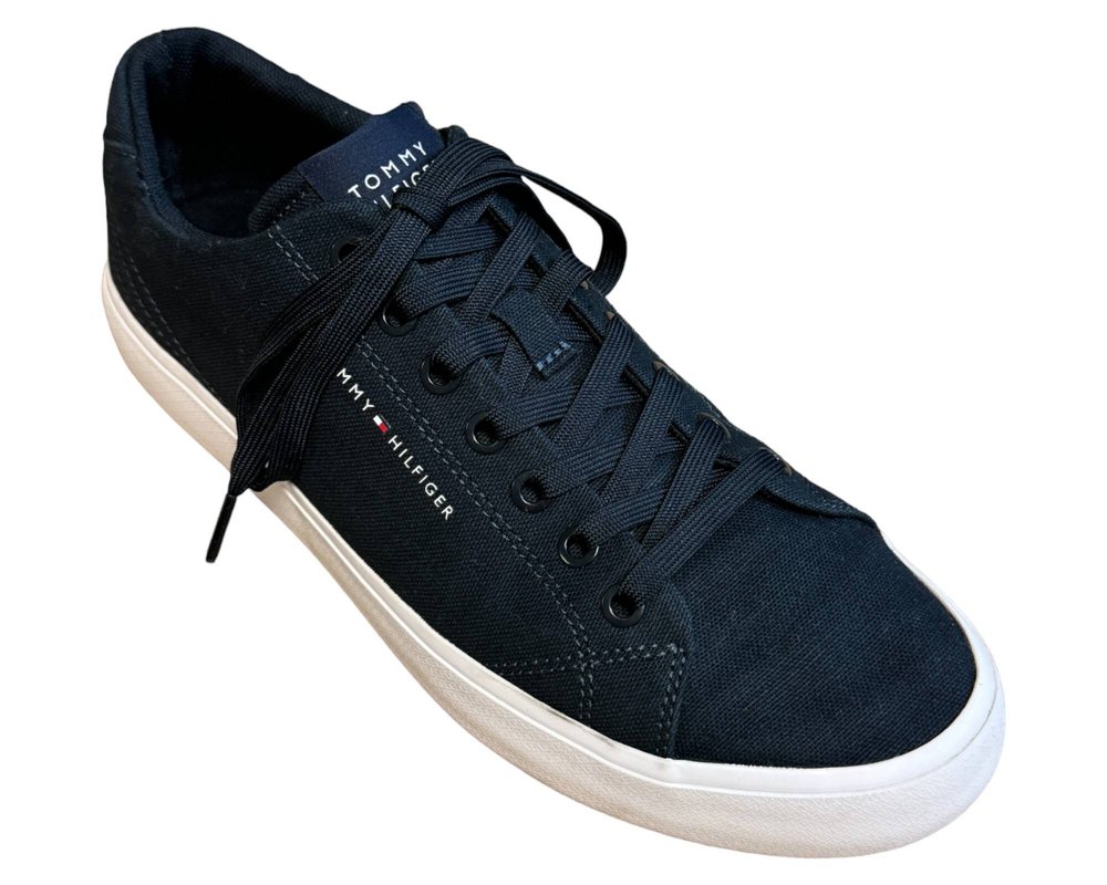 Tommy Hilfiger Th Hi Vulc Low Canvas  TRAMPKI  męskie 41