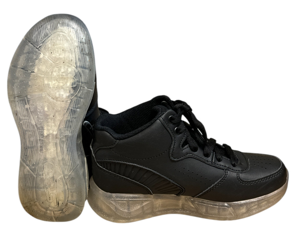 Skechers S-LIGHTS REMIX  BUTY SPORTOWE wysokie dziecięce 33