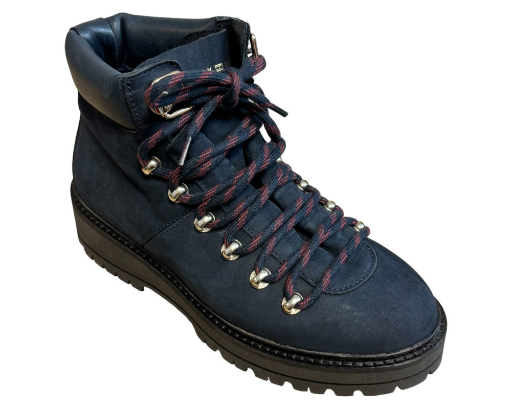 Tommy Hilfiger Nubuck Outdoor Flat Boot BOTKI damskie 37