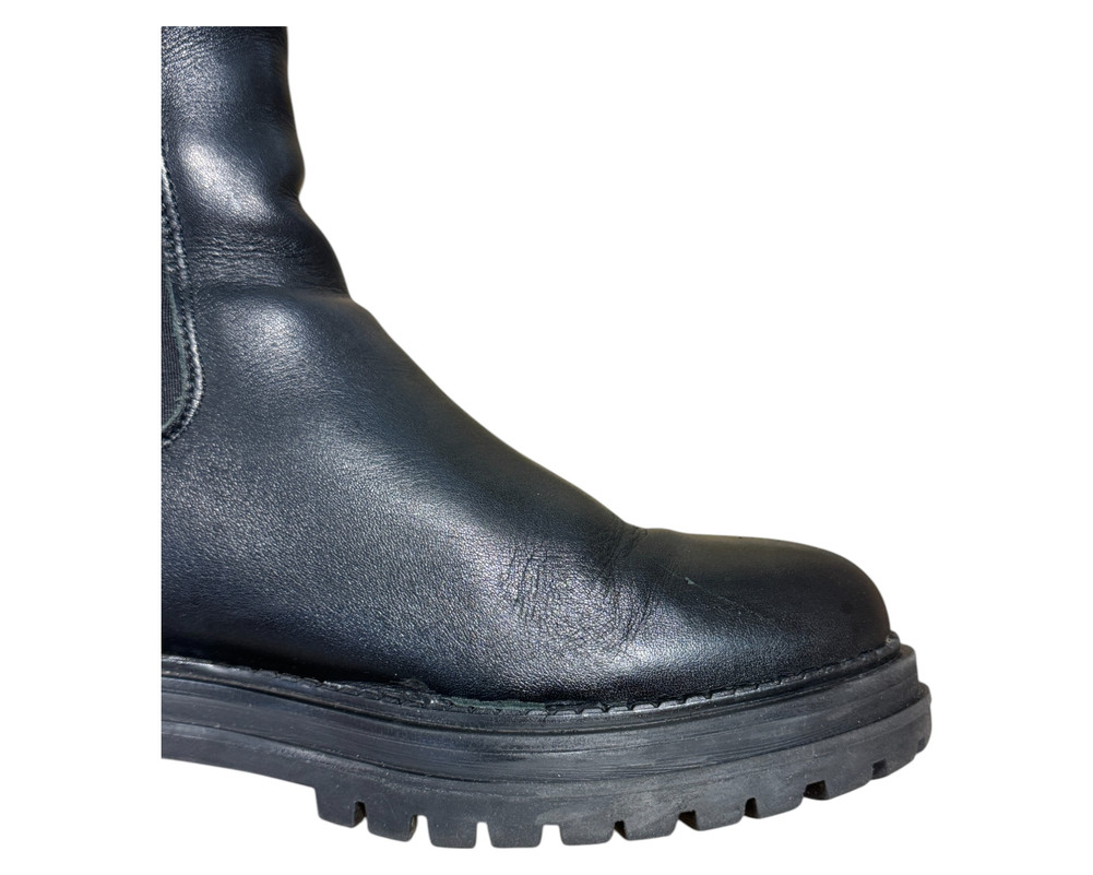 BOTKI skórzane damskie 40