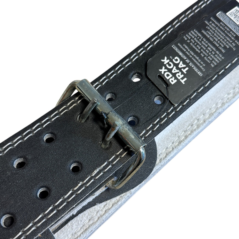Pas do podnoszenia ciężarów RDX Belt 4" Leather M