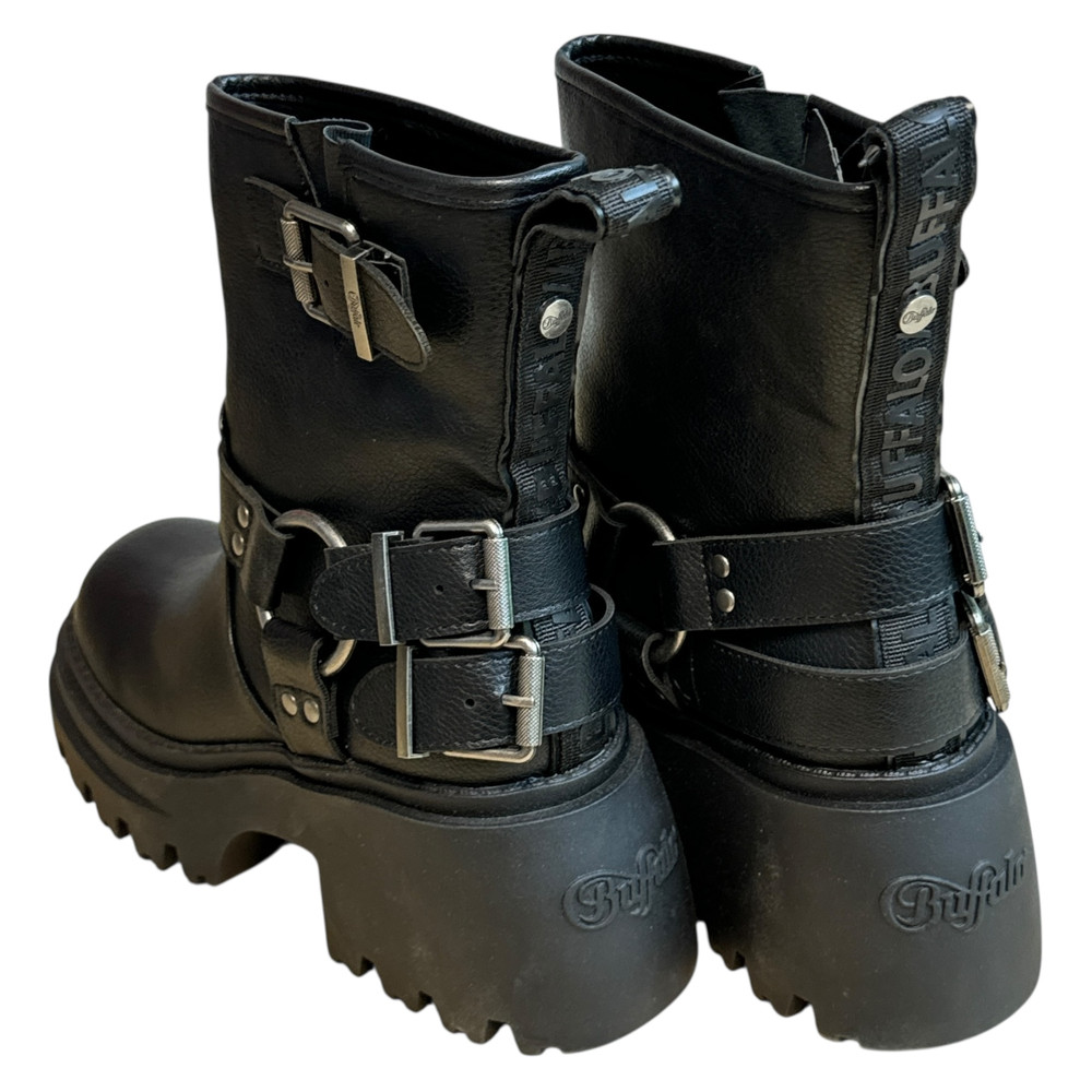 Buffalo Bravr Biker Lo BOTKI damskie 38/39