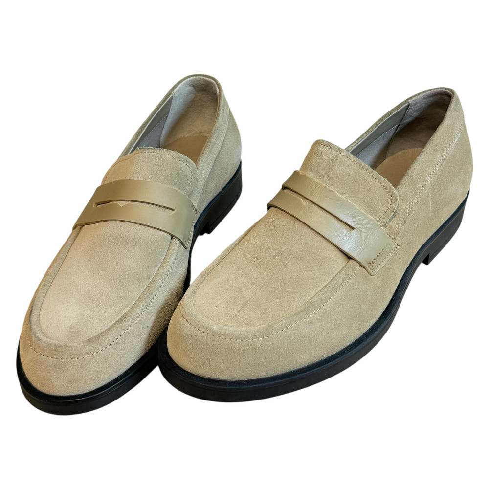 Calvin Klein Moccasin Suede PÓŁBUTY wsuwane męskie 42/41