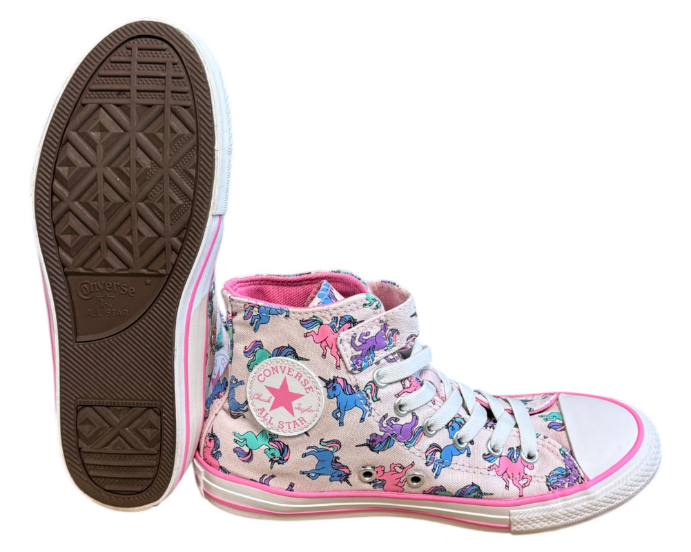 Converse Chuck Taylor All Star Easy-On Unicorns TRAMPKI wysokie dziecięce 35