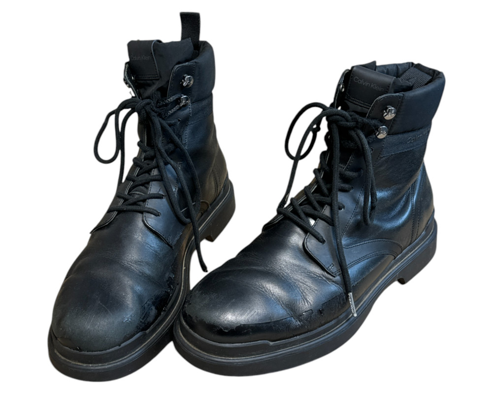 Calvin Klein Lace Up Boot Mix BOTKI  męskie 44