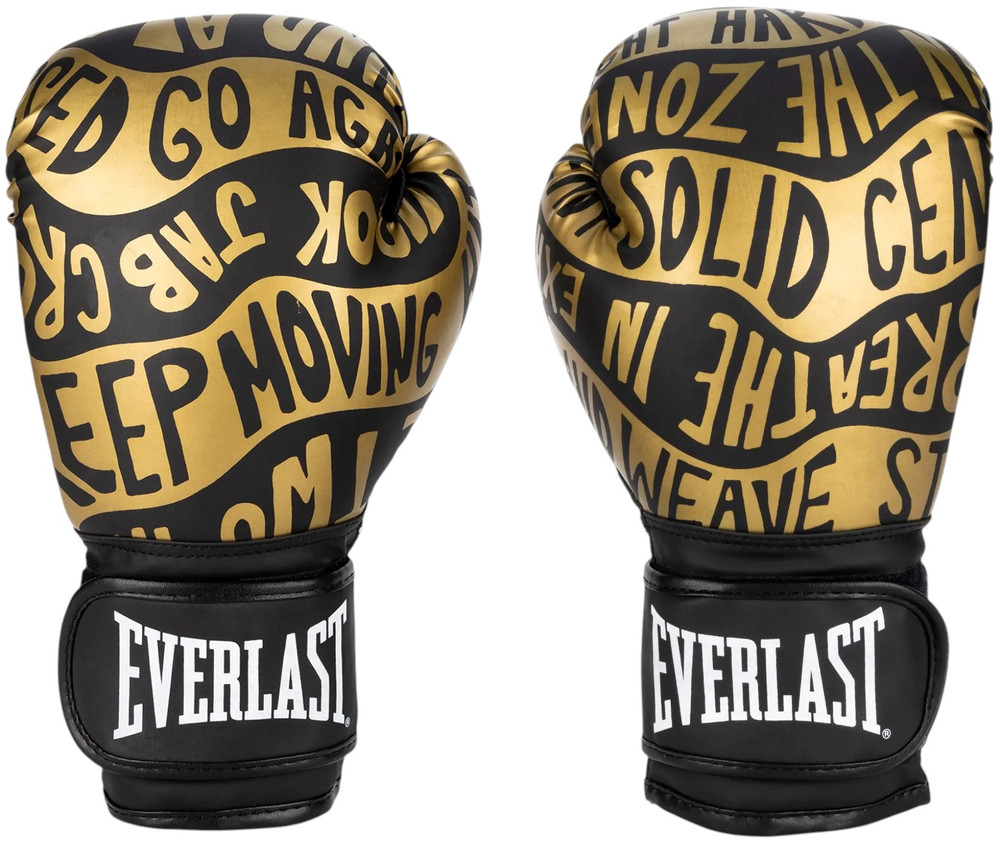 Rękawice bokserskie Everlast Spark EV2150 BLK/GLD 14oz