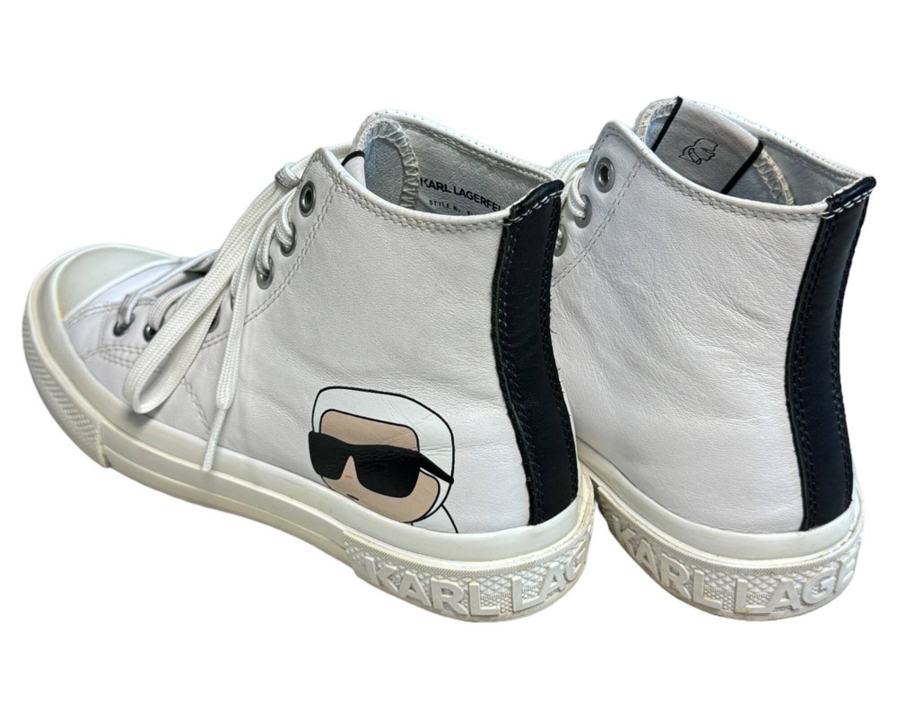 Karl Lagerfeld  TRAMPKI Wysokie damskie 35