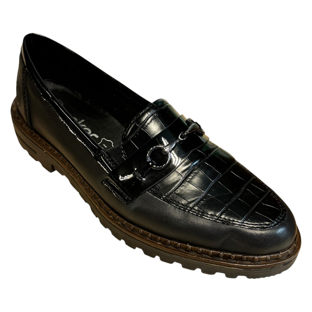 Rieker  PÓŁBUTY wsuwane damskie 41