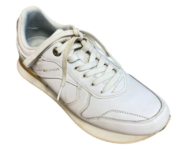 Tommy Hilfiger Elevated Feminine Leather Runner BUTY SPORTOWE damskie 41