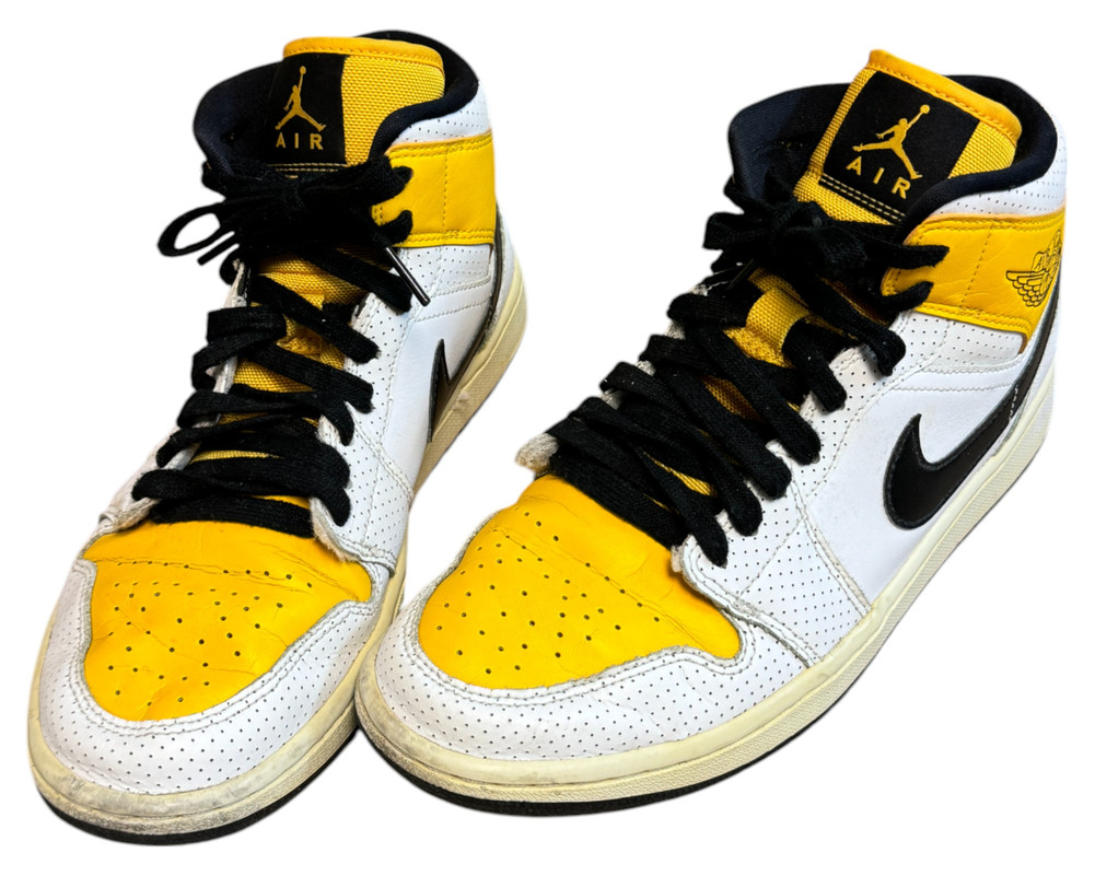 Nike Jordan 1 Mid Laser BUTY SPORTOWE wysokie męskie 42,5