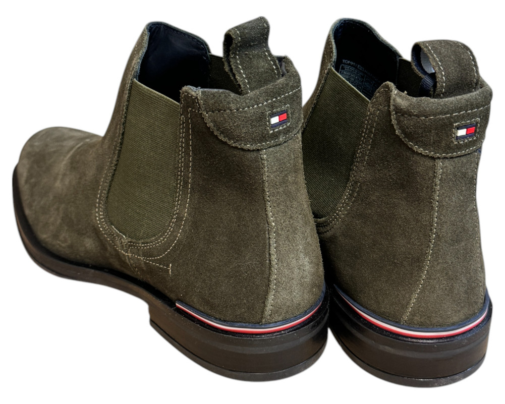 Tommy Hilfiger Core Rwb Hilfiger Suede Chelsea BOTKI  męskie 42/41