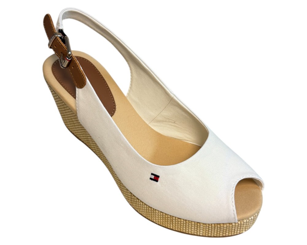 Tommy Hilfiger Iconic Elba Sling Back Wedge CZÓŁENKA espadryle damskie 40/39