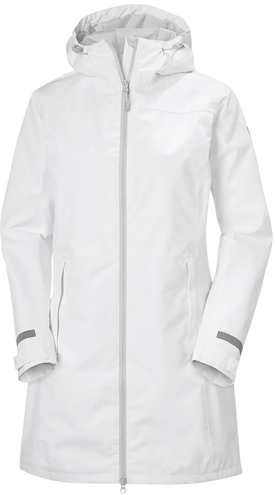 Płaszcz przeciwdeszczowy damski Helly Hansen Lisburn Raincoat white XS