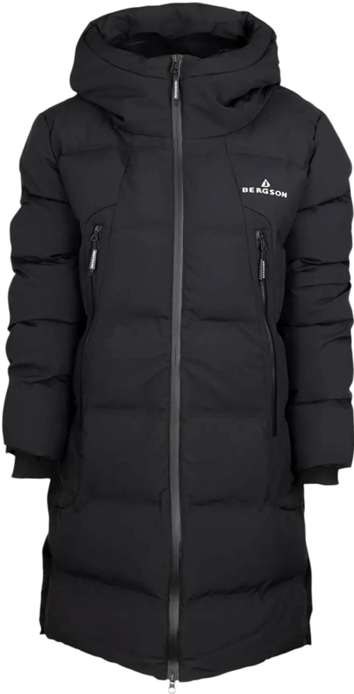 Płaszcz ocieplany damski BERGSON Snow Leopard Primaloft  L 