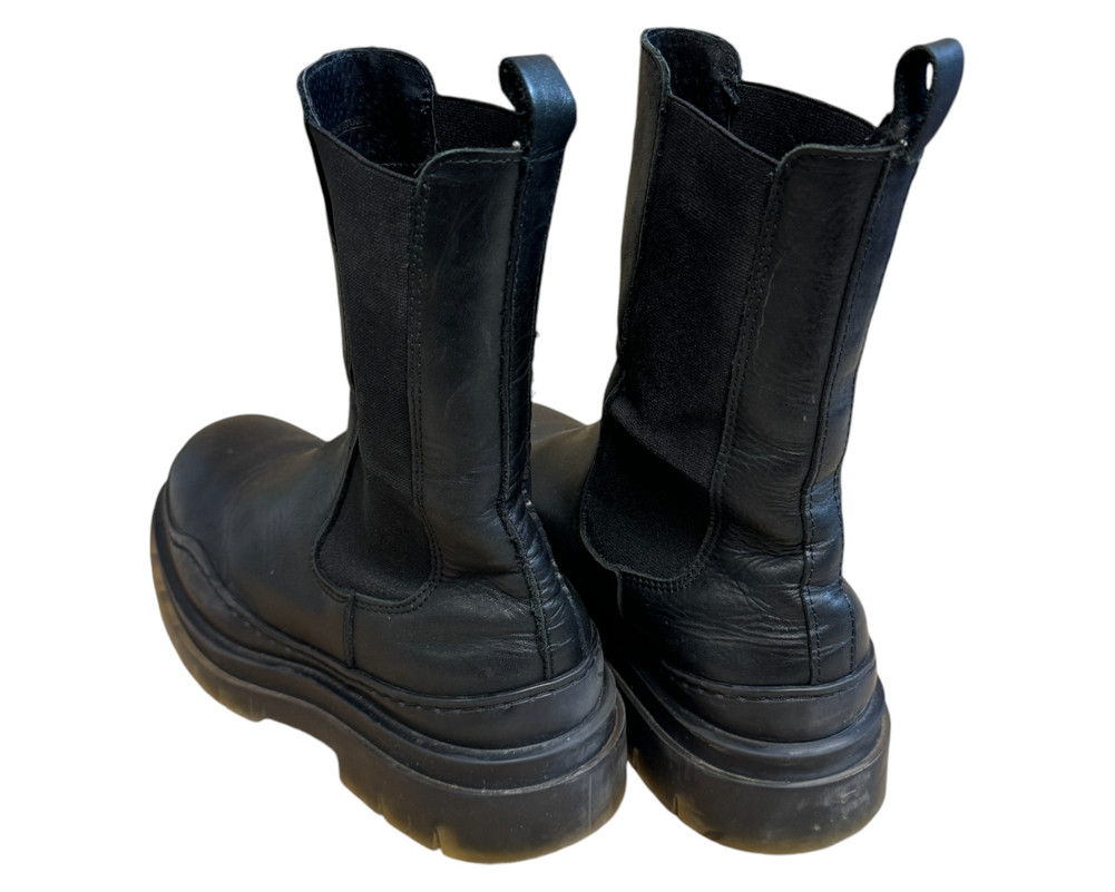 BOTKI Skórzane damskie 38