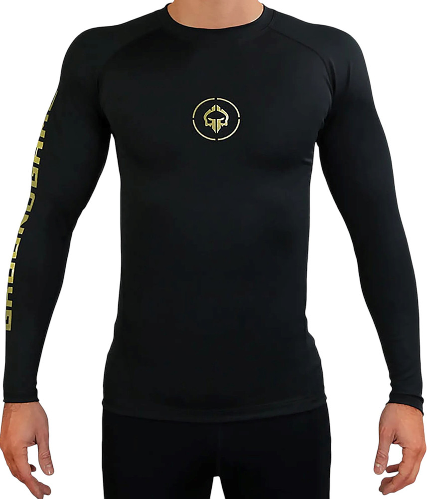 Bluzka Rashguard longsleeve  Ground Game Athletic Gold XL 