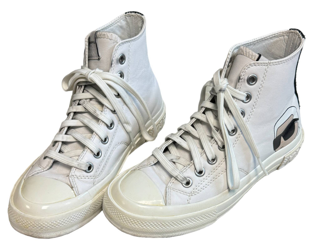 Karl Lagerfeld  TRAMPKI Wysokie damskie 35