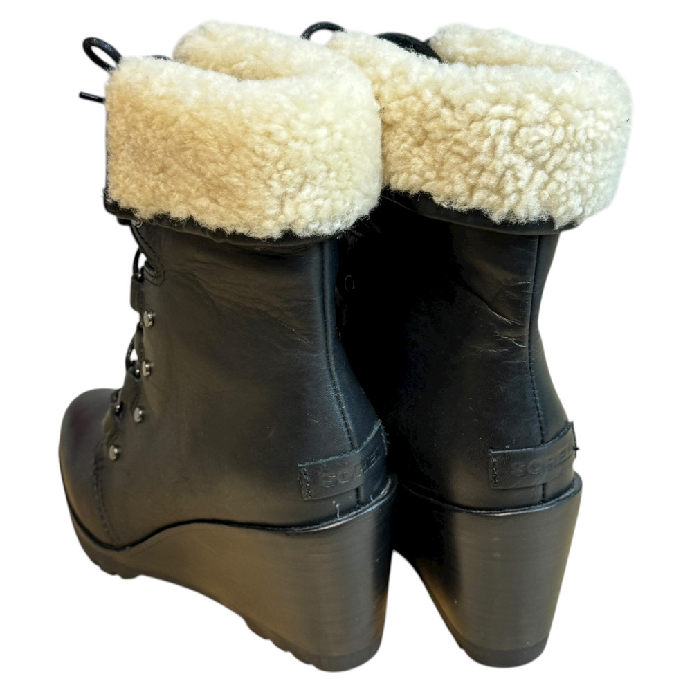 Sorel After Hours Lace Shearling BOTKI damskie 38