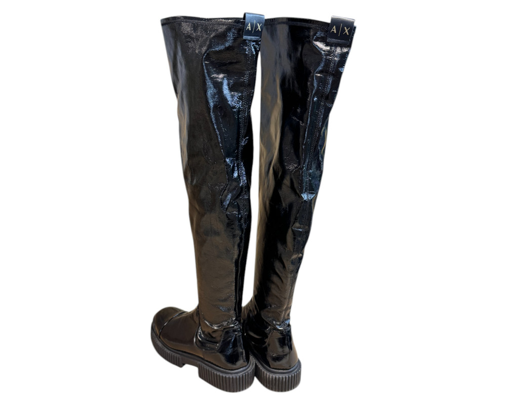 Armani Exchange  KOZAKI Muszkieterki damskie 40