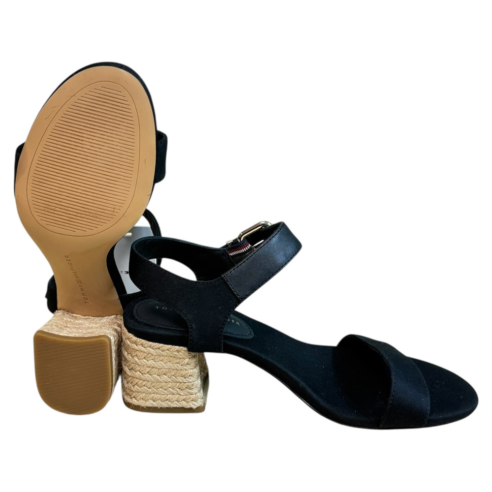 Tommy Hilfiger Block Mid Heel SANDAŁY damskie 36