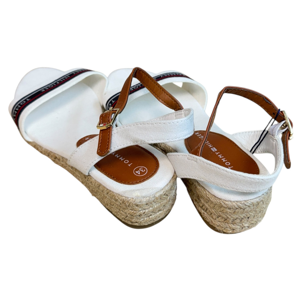 Tommy Hilfiger Rope Wedge SANDAŁY espadryle dziecięce 34/33