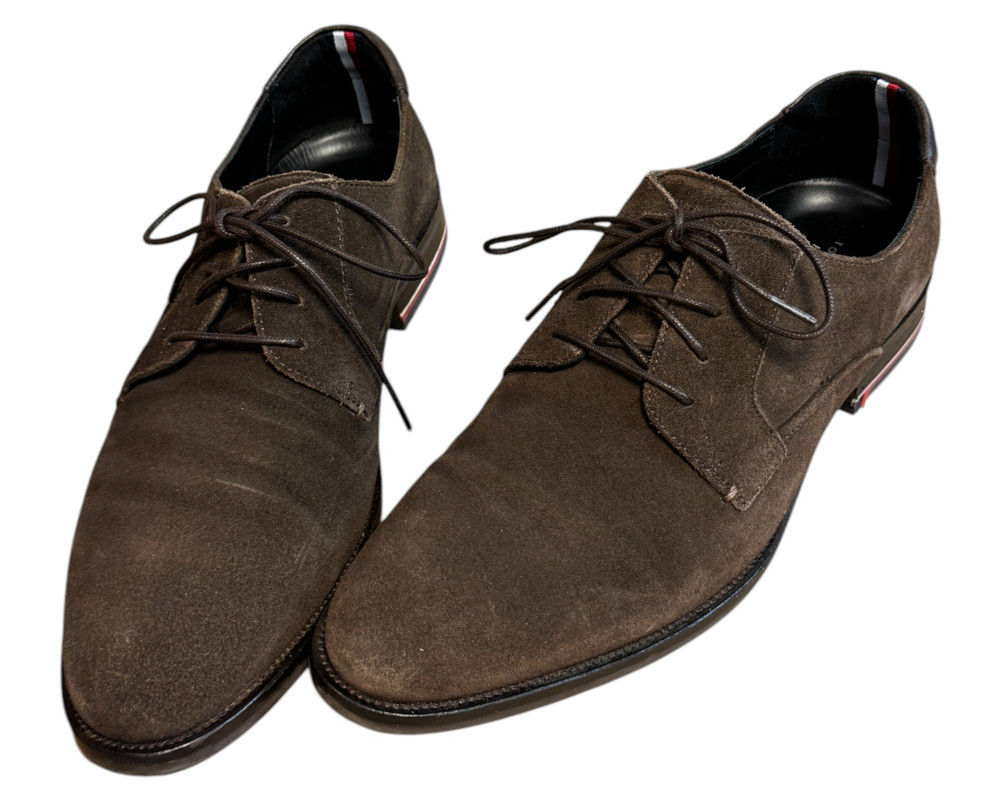 Tommy Hilfiger Signature Hilfiger Suede Shoe PÓŁBUTY  męskie 44