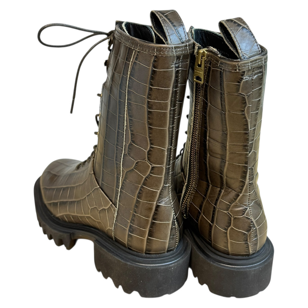 Allsaints Maren Crocodile BOTKI damskie 38/37