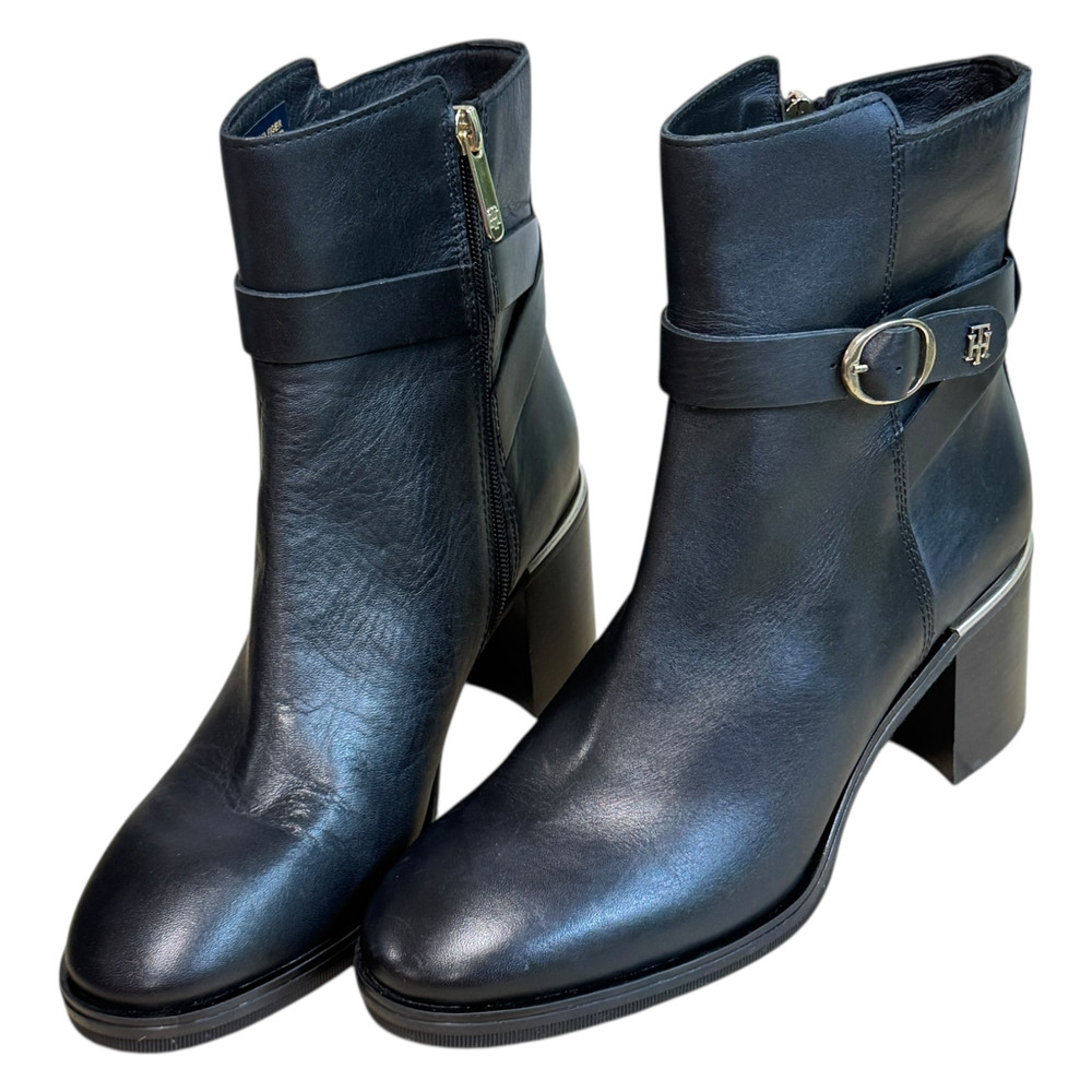 Tommy Hilfiger Belt Heeled BOTKI damskie 40