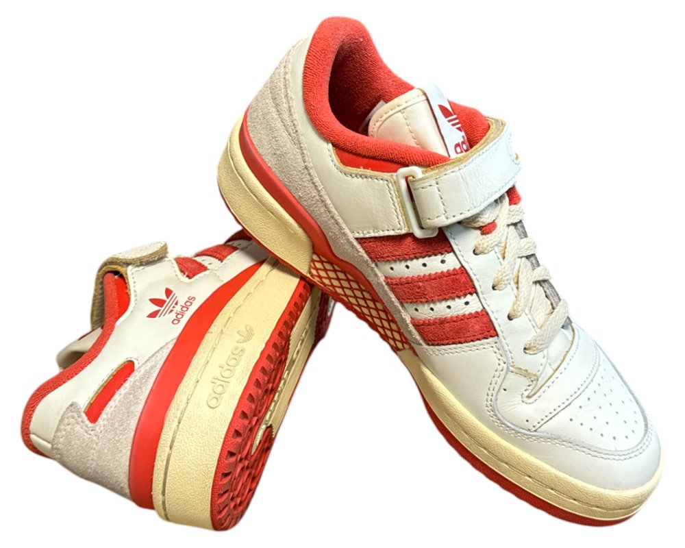 Adidas Forum 84 Low BUTY SPORTOWE wysokie dziecięce 36 2/3