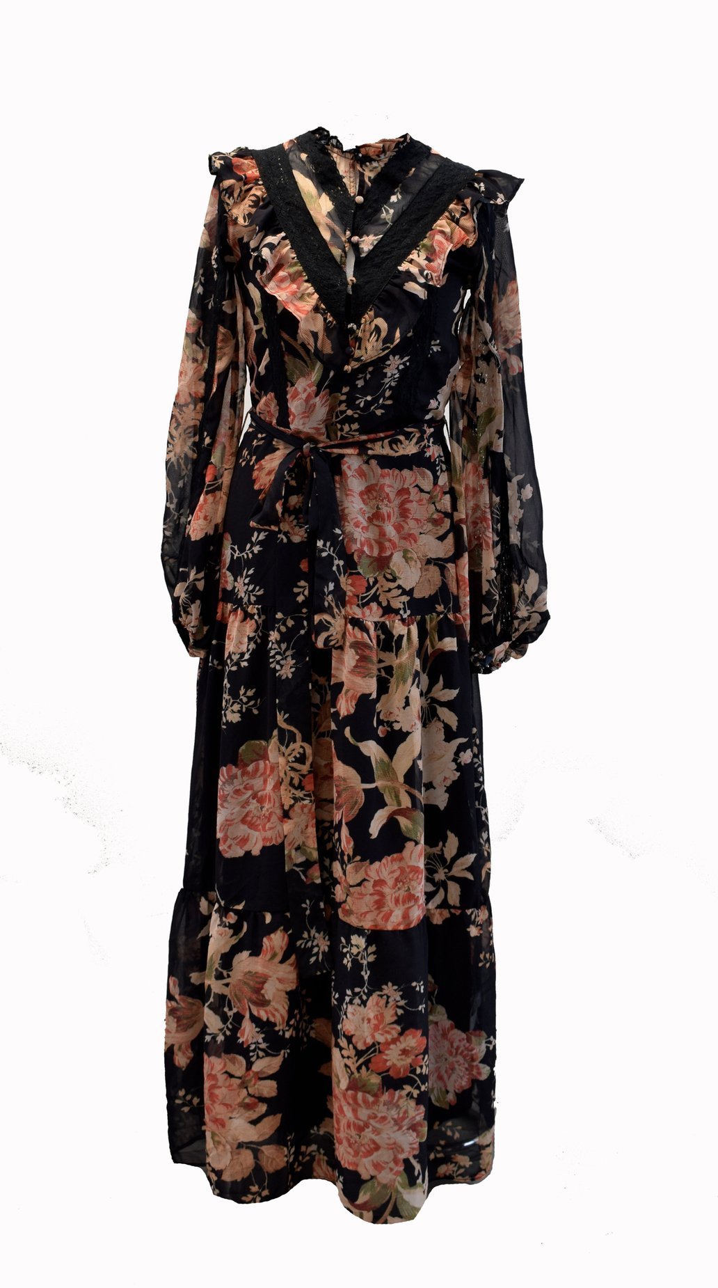 Hope & Ivy Tiered Midi Dress XS w Odzież \ Odzież damska \ Suknie i sukienki  od Hope & Ivy  ze Szczecina