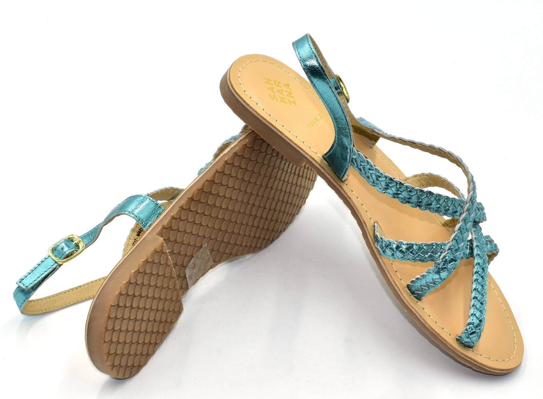 Chaussure turquoise cheap san marina