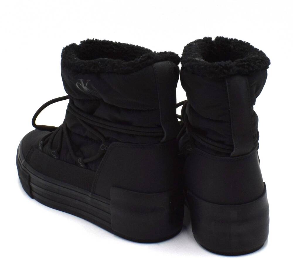 Calvin Klein Jeans Bold Vulc Flatf Snow Boot Wn ŚNIEGOWCE  damskie 38