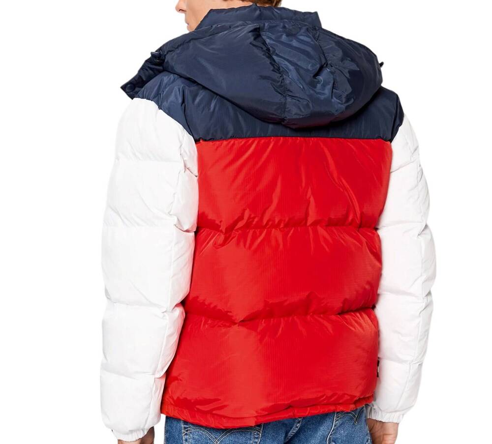 Kurtka puchowa Tommy Jeans S Color Block Alaska