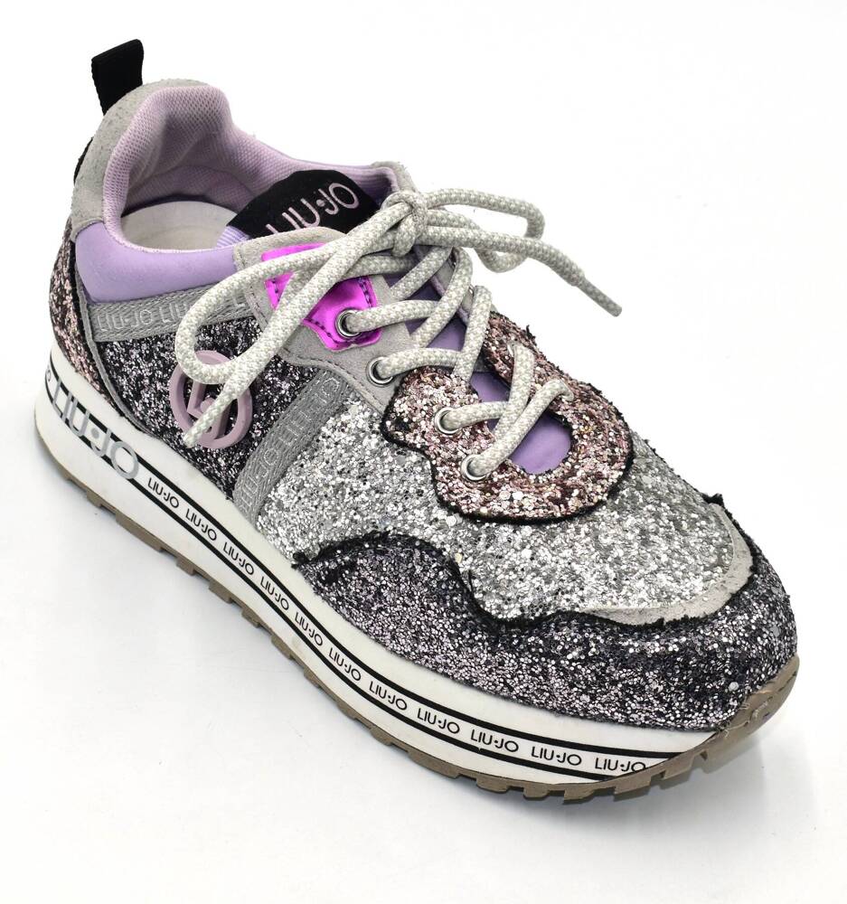 Liu Jo Maxi Wonder 3 glitter BUTY SPORTOWE damskie 35