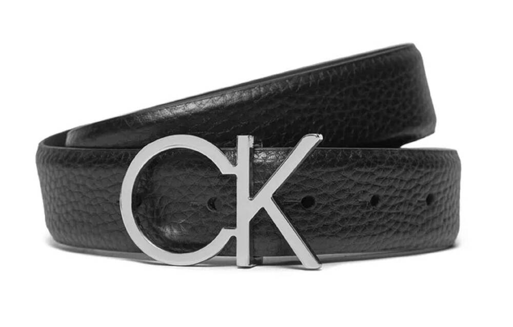 Pasek Calvin Klein M Ck Logo Belt 3.0 Pebble K60K611903 