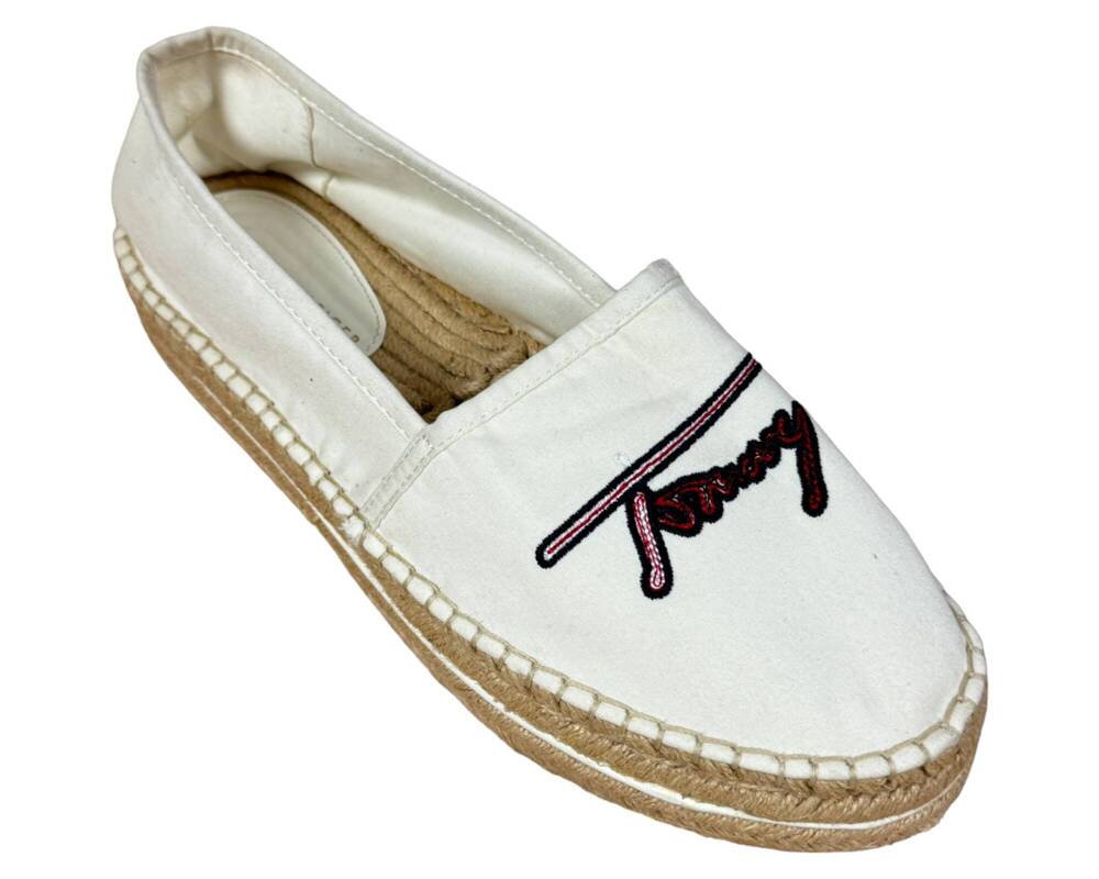 Tommy Hilfiger Signature Espadrille PÓŁBUTY espadryle damskie 41