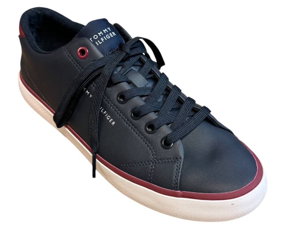 Tommy Hilfiger Th Hi Vulc Core Low Leather TRAMPKI  męskie 40