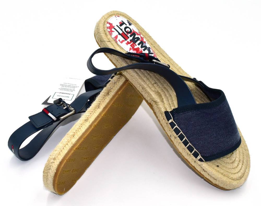 Tommy Jeans Essential Flat Sandal SANDAŁY 42