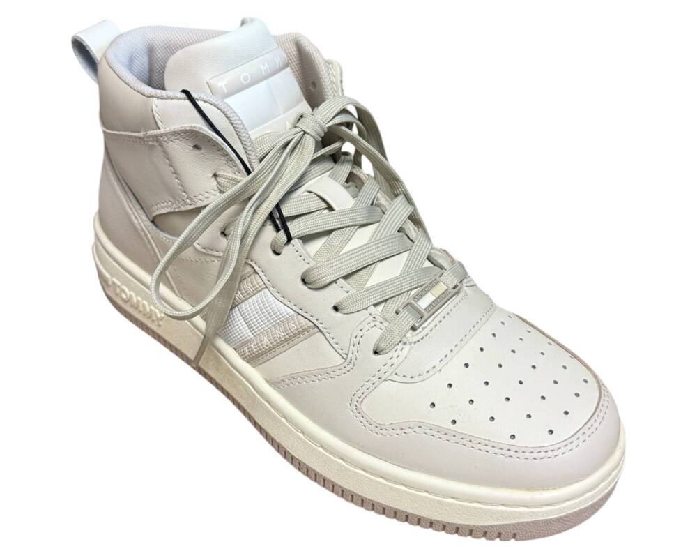 Tommy Jeans  Tjw Retro Basket Mc Leather Mix BUTY SPORTOWE  damskie 37